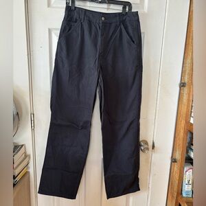 ASOS Design Navy Blue Gray Chino Straight Leg Pants Size 8
